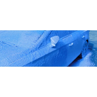 DETERGENTE CON ESPUMANTE LIQUIDO LAVARBOX DOBLE BLUE - COLOR AZUL (GARRAFAS DE 25 KG.).